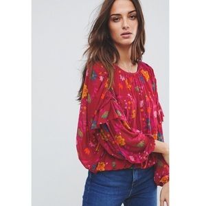NWT Free People Wildflower Honey top